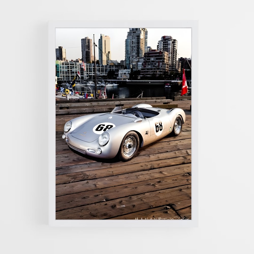 Poster magnifique spyder – affiche Porsche (vue 3)